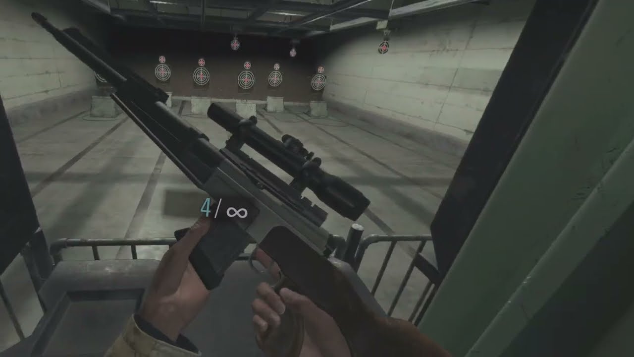 Resident Evil Village VR Shooting Range