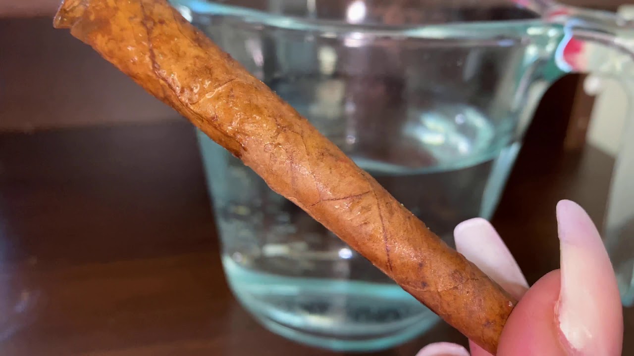 How to roll a Backwood infused with honey/Wedding cake review