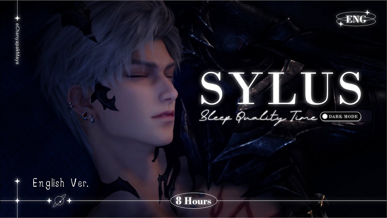 【DARK 8 HOURS】Sleep with Sylus Dragon Outfit | Rain + ASMR | Love and Deepspace | ENG ver.