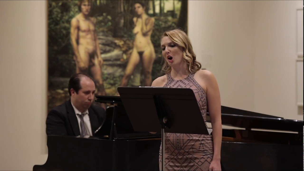 Poulenc Banalités: 5. Sanglots.  Rebecca Myers, soprano; Benjamin C.S. Boyle, piano.