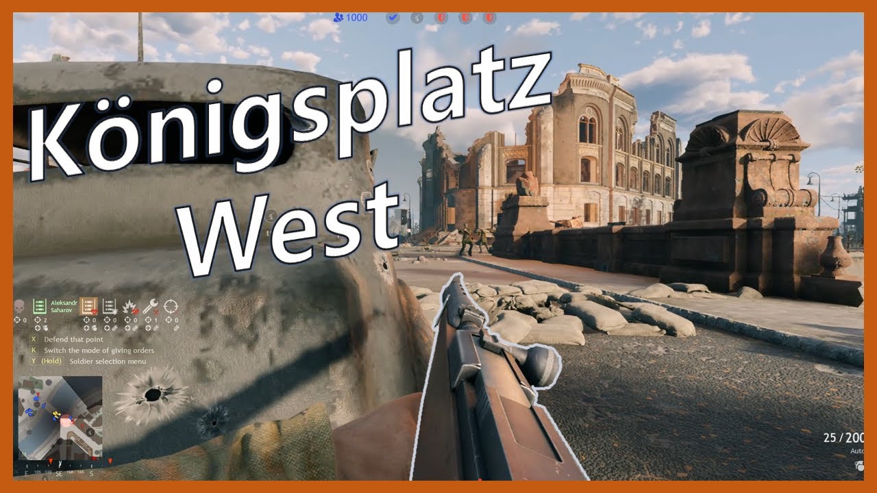 Over the bridge in Berlin K&ouml;nigsplatz West - Enlisted