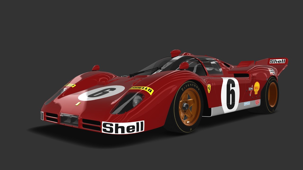Assetto Corsa Ferrari 512s Spa Francorchamps Lap