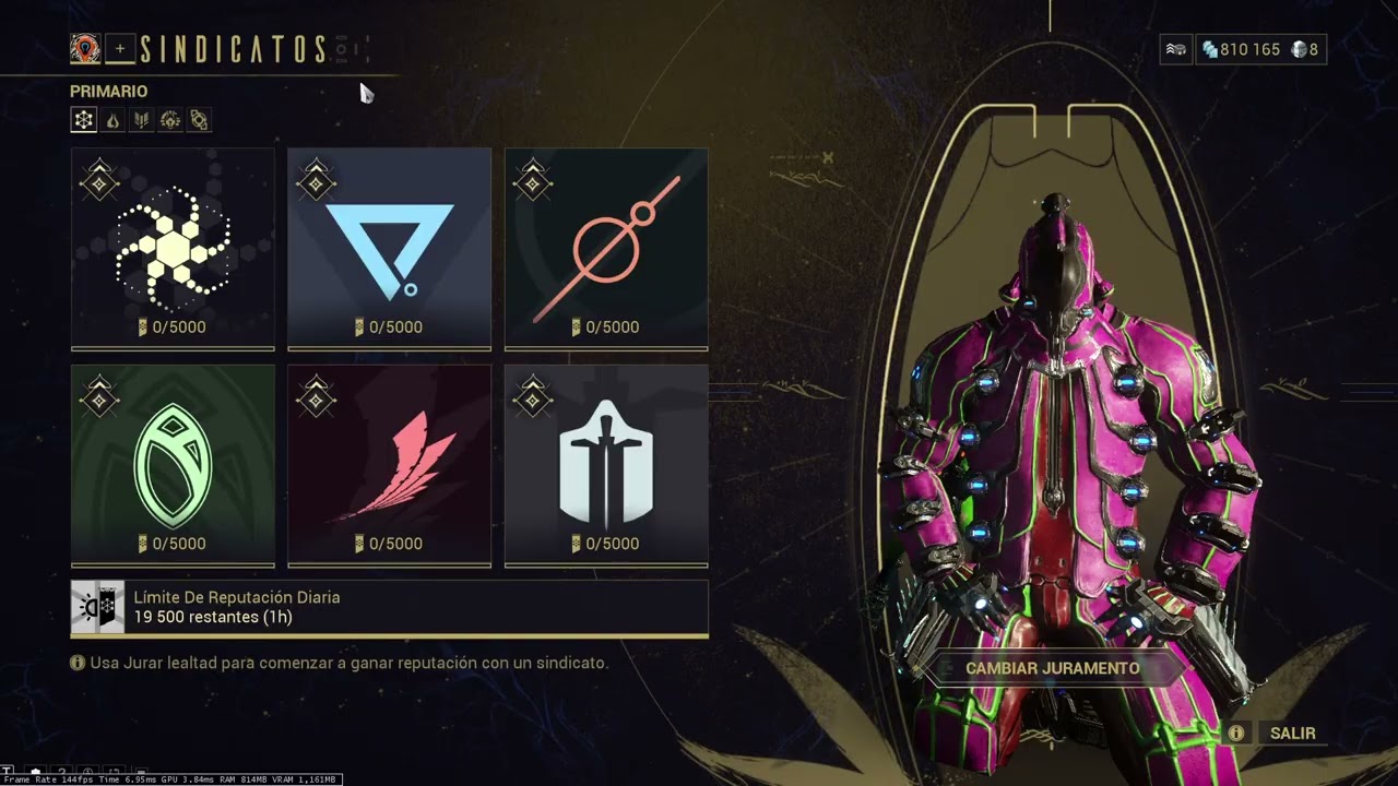 Retomando Warframe con profe cris