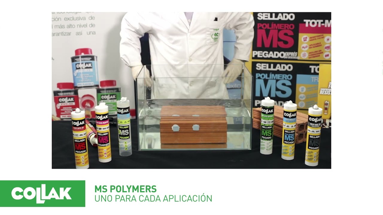APLICACIÓN Selladores de Polímero MS - COLLAK