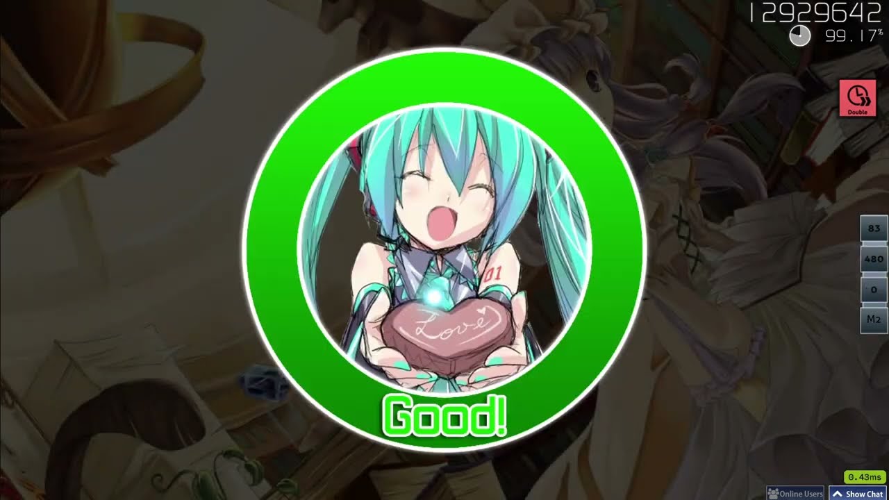 (osu!) Shihori - Magic Girl !! [Lunatic] DT