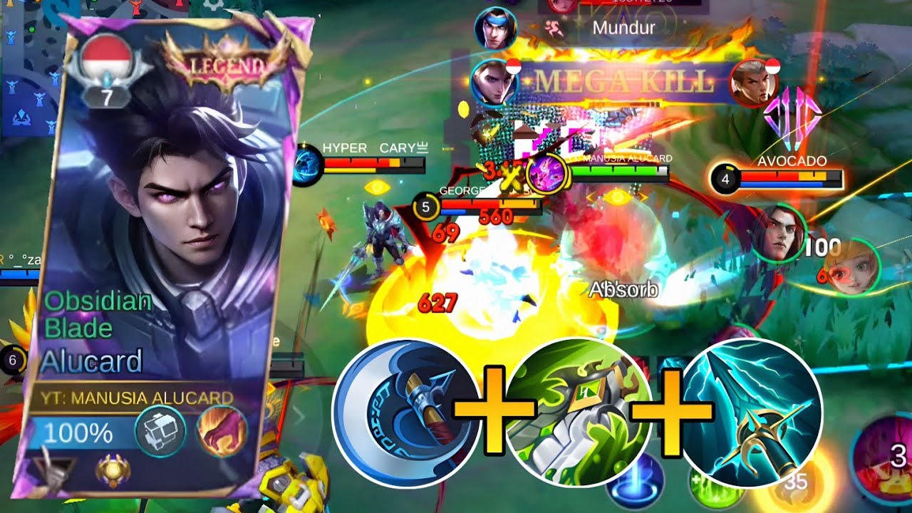 HACK BUILD ALUCARD ONE HIT!! DI JAMIN WINSTREAK | MLBB
