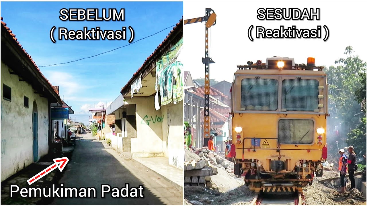 PART 16 ! SEMUA TINGGAL KENANGAN, SEKARANG SUDAH MENJADI REL KA !