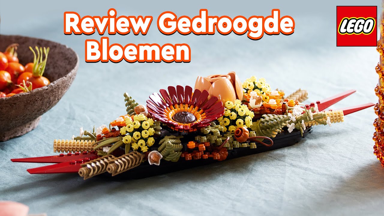 Review LEGO 10314 Bloemstuk met Gedroogde Bloemen! (2023)