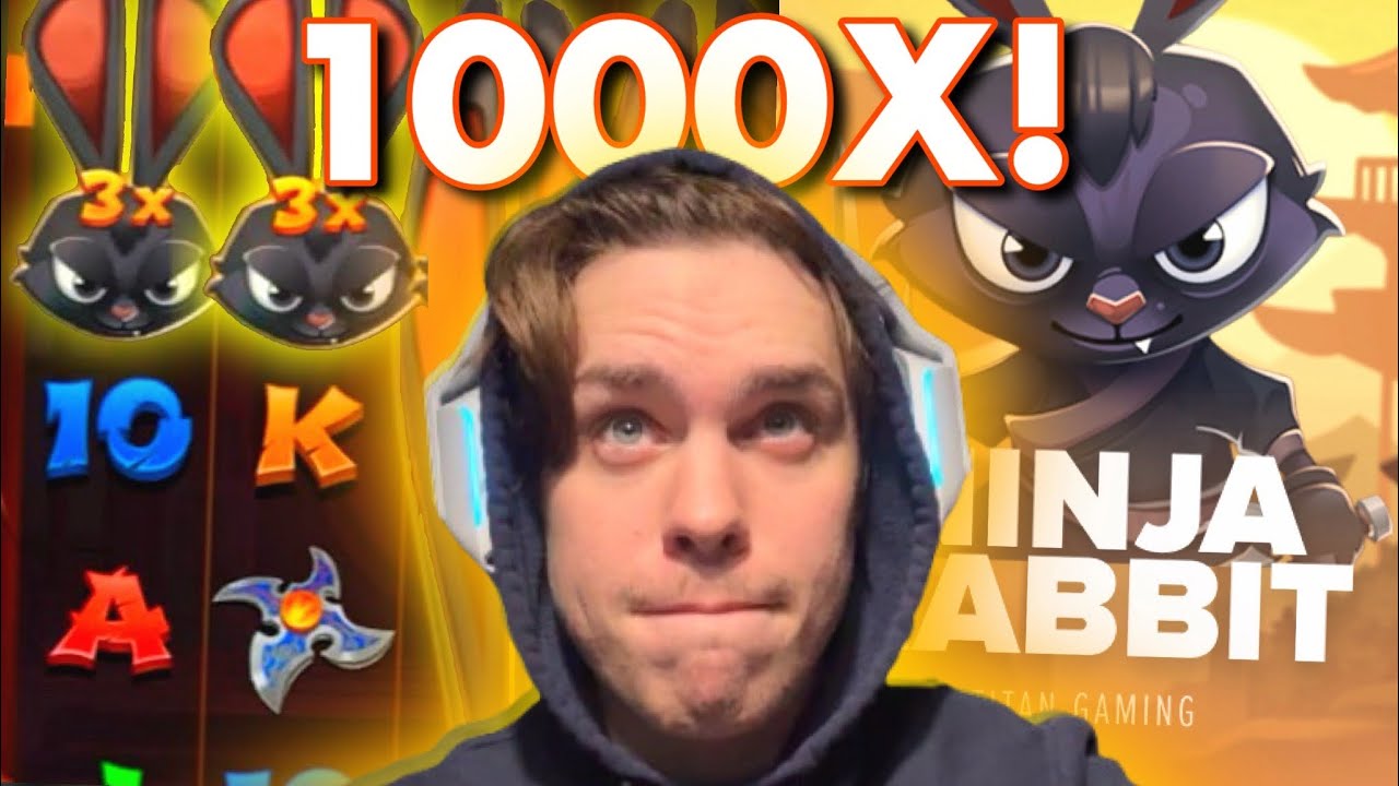 Over 1000X on Ninja Rabbit!