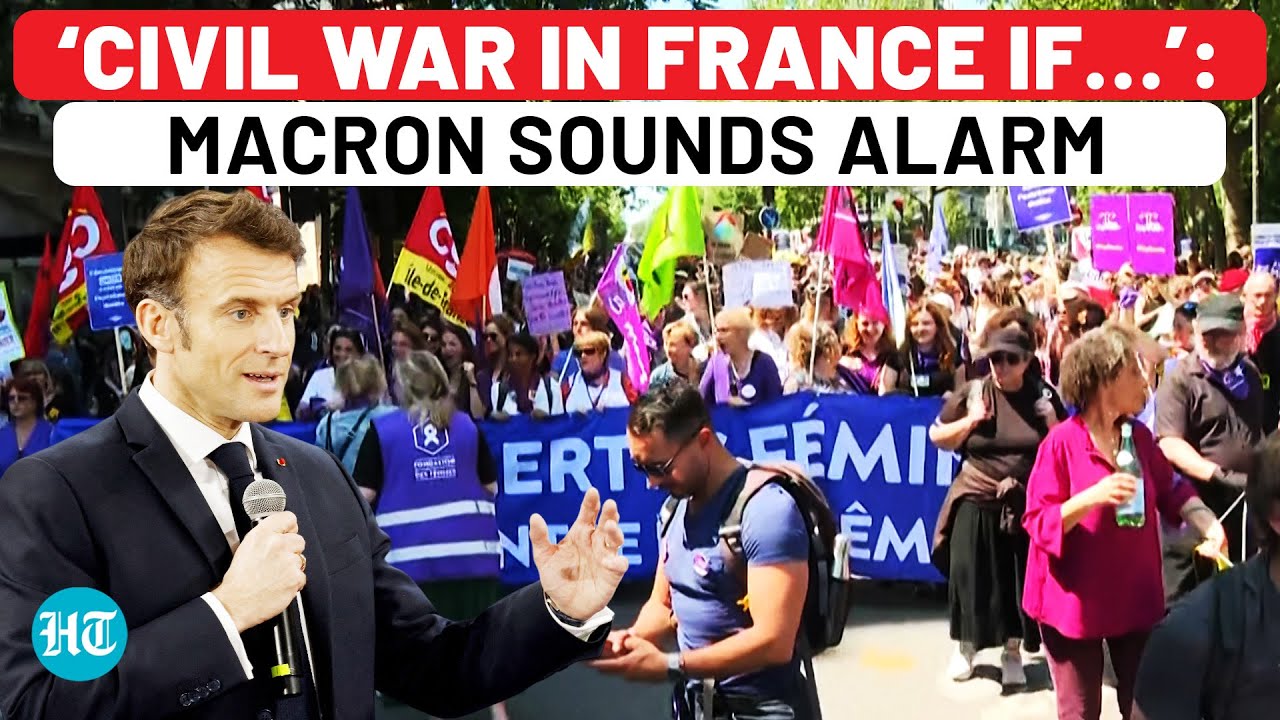 Macron In Panic Mode Ahead Of Polls? Issues Civil War Warning As Far-Right Parties Make Gains