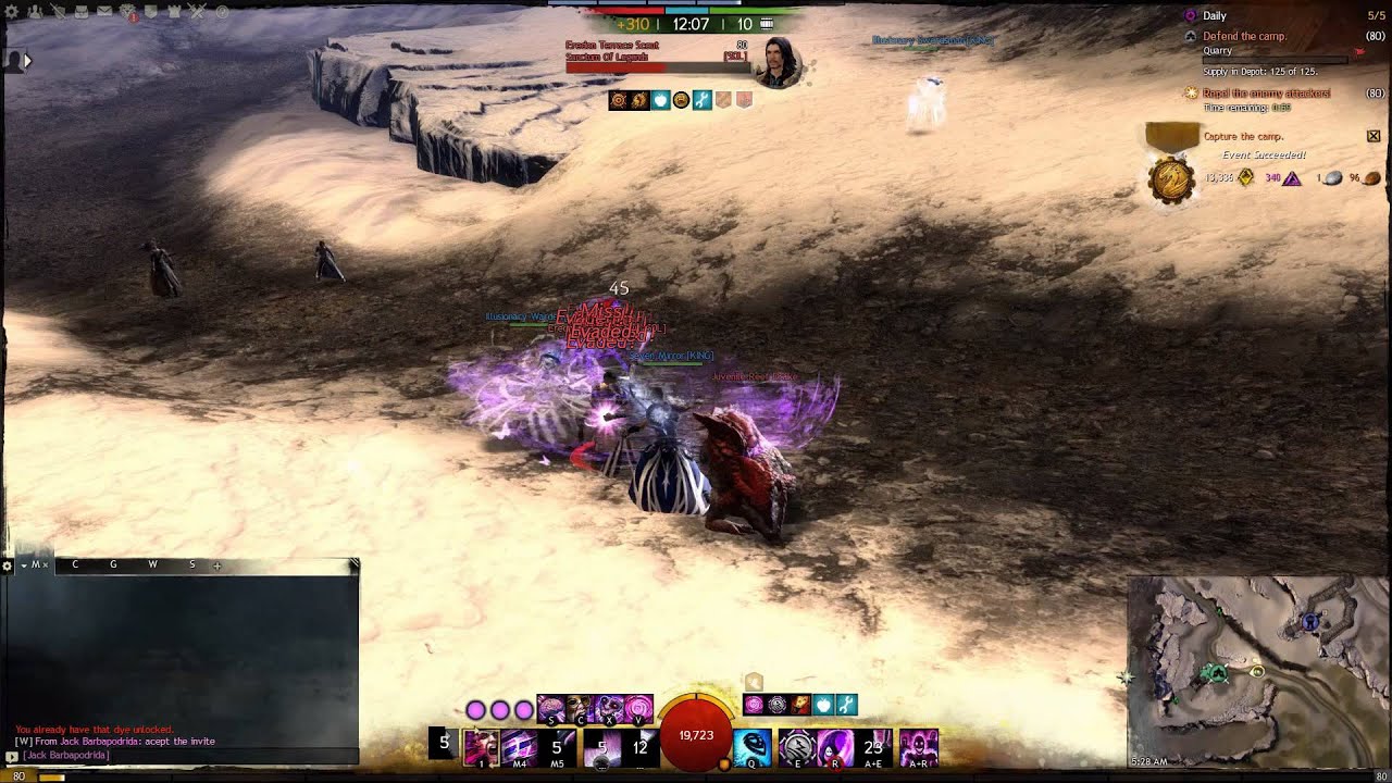 Seven Mirror - WvW Mesmer - In for the kill
