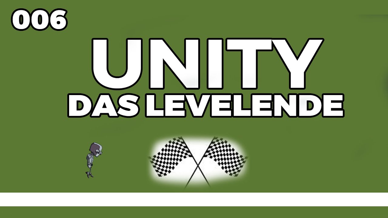 [006] Unity JUMP AND RUN - Levelende erstellen / Nächstes Level laden - Deutsch/German