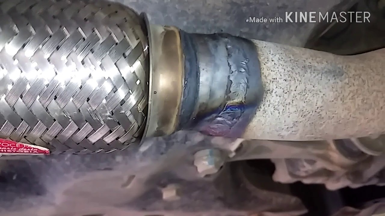 TROCA DE FLEXIVEL E SILENCIOSO TRASEIRO DO FIAT PUNTO 1.6