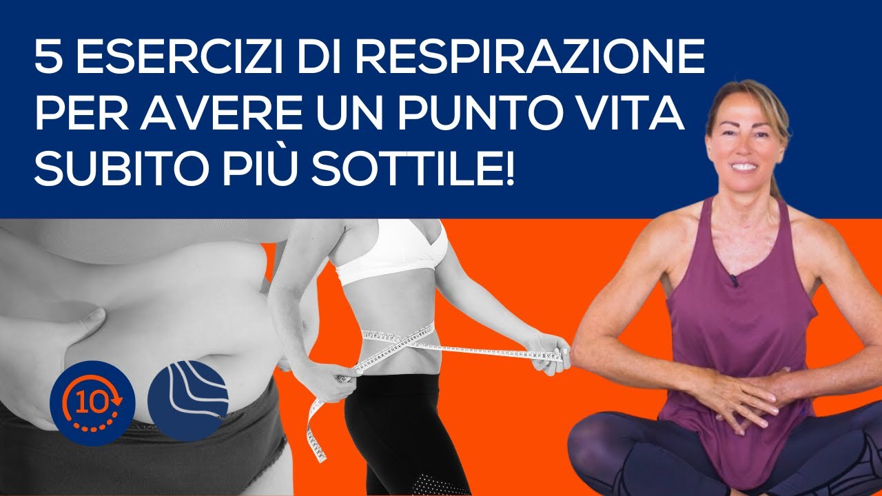 Punto vita sottile e addome più tonico con solo 5 esercizi! - 10 minuti