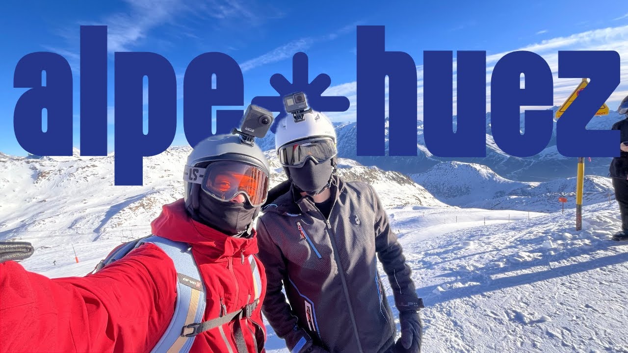 Session Ski à Alpe d'Huez // GoPro MAX