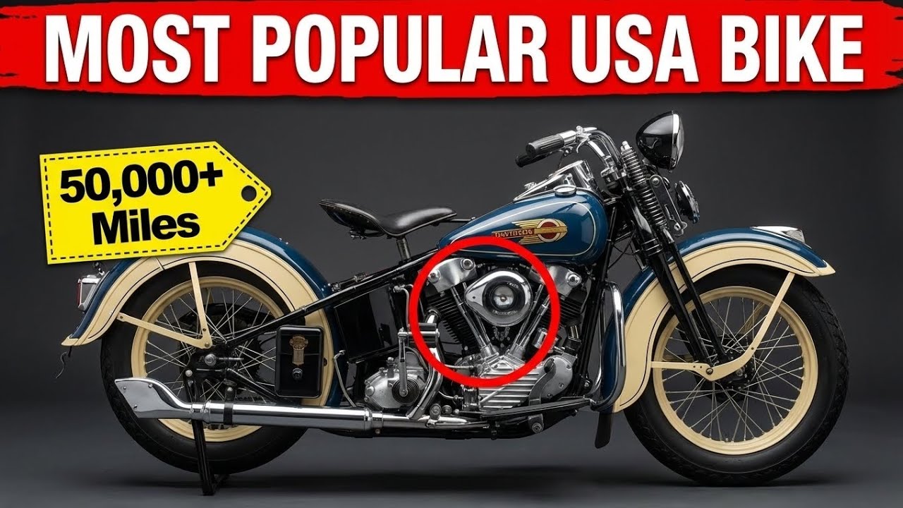 Топ-12 старых и самых популярных мотоциклов Harley-Davidson в США | Легендарные классические моде...