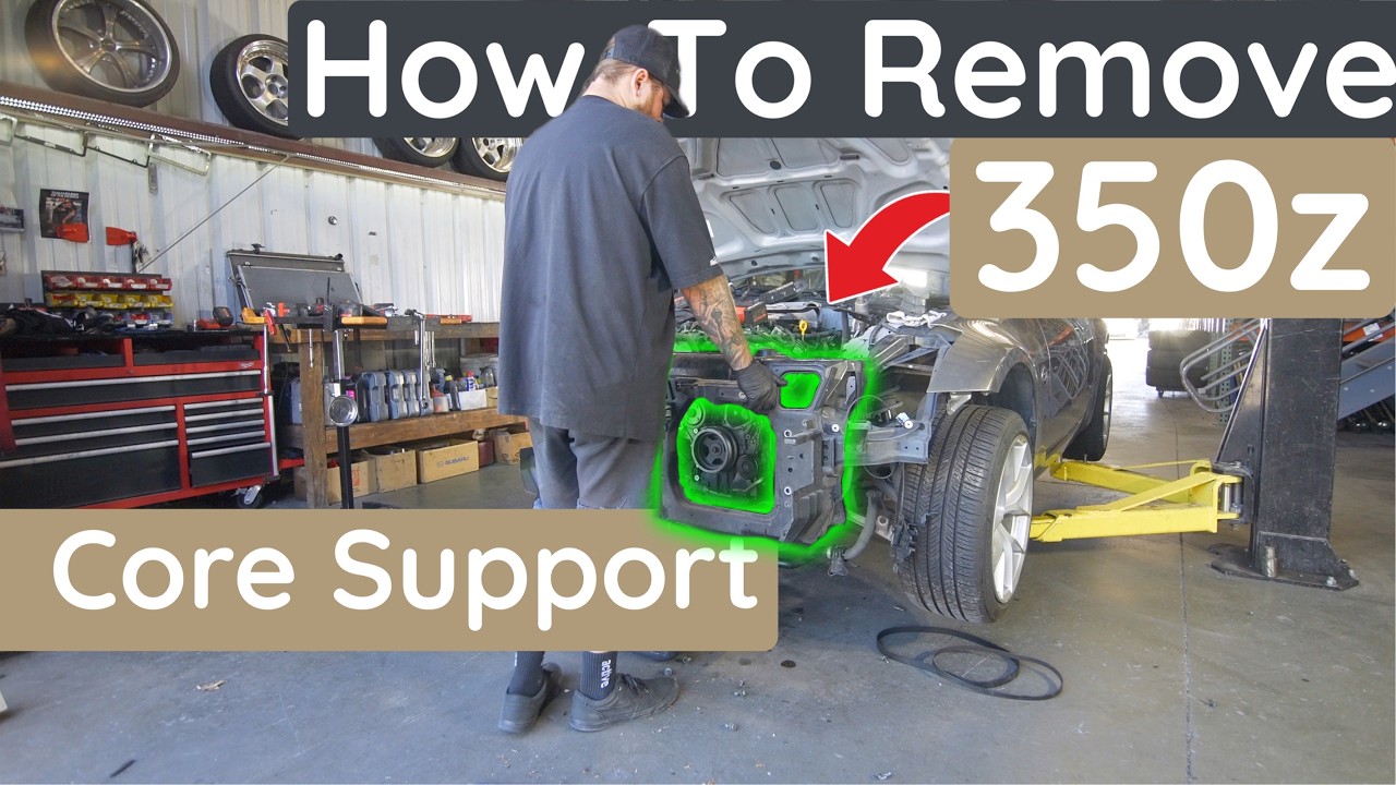 How to Remove a 350z Core Support | Complete DIY Guide