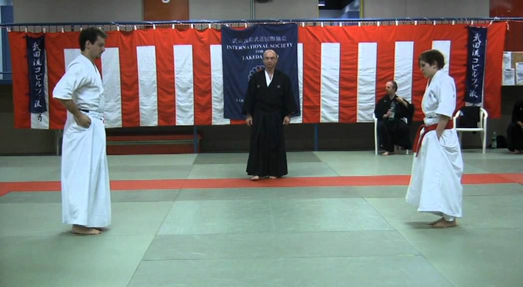 Takeda Ryu Kobilza Ha Aikido Tori Waza Randori Shiai