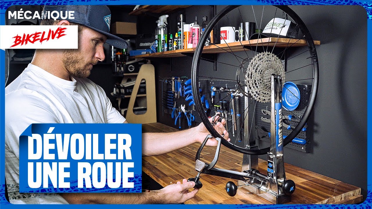 TUTO MÉCANIQUE - Comment dévoiler une roue / jante de vélo