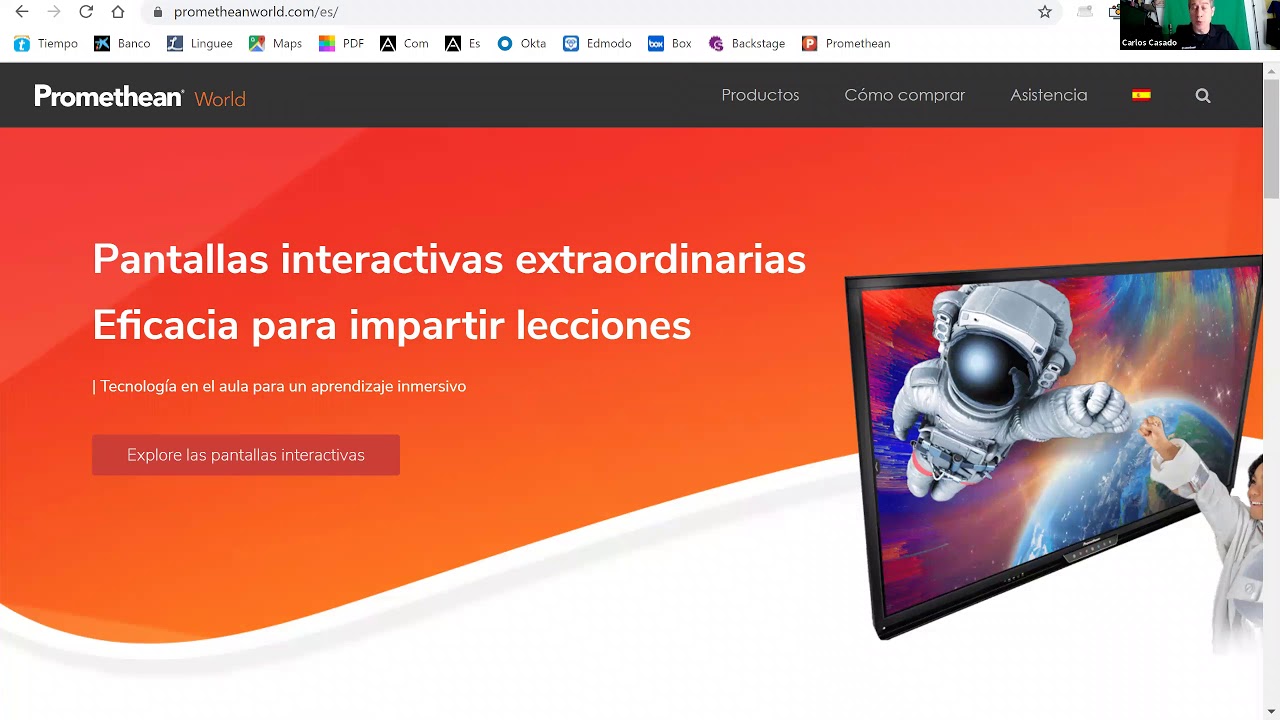 Promethean Webinar #1:  Iniciación a ActivInspire