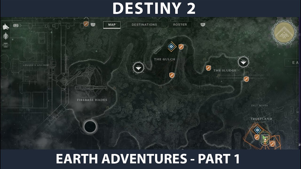 Destiny 2  Earth Adventures Part 1, Calling them home, Supply & Demand, Dark Alliance.