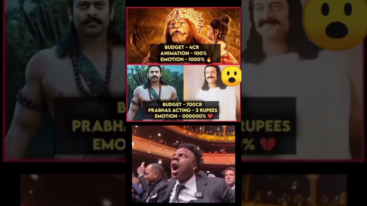 mahavatar narsimha movie // adipurush // prabhas // Telugu trolls // memes #trending #troll