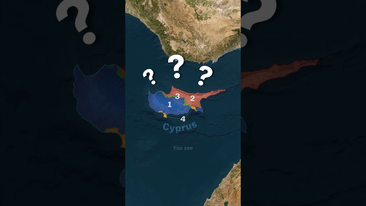Why Cyprus Is Divided 🇨🇾🤯 Europe&rsquo;s Strangest Island 🇪🇺