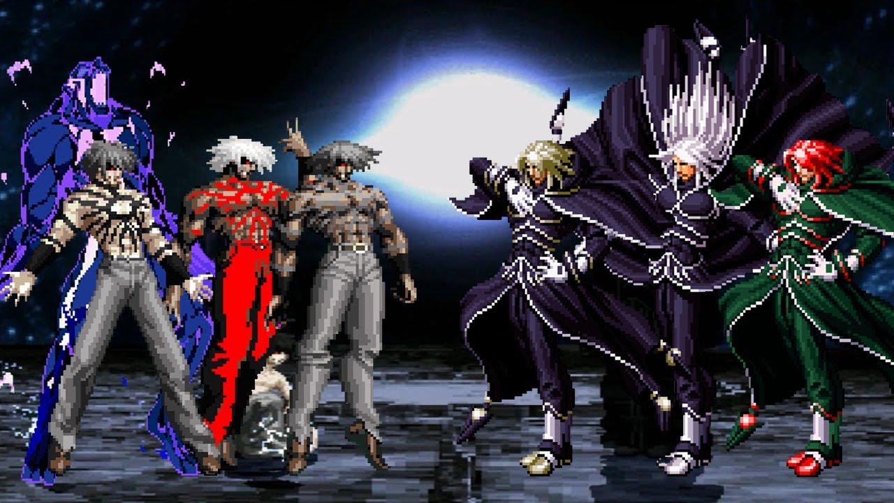 KOF Mugen Exile-Hell Team VS Igniz Team