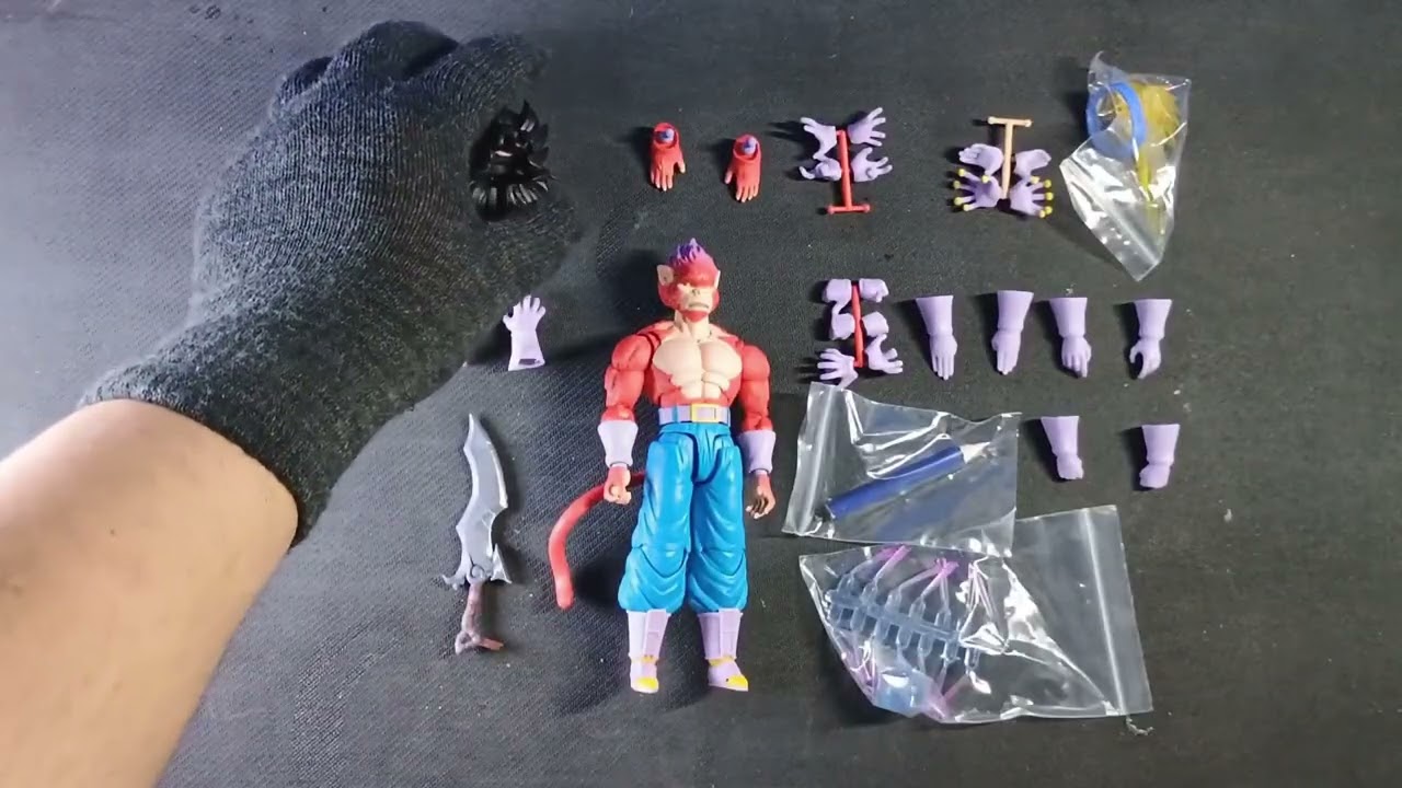 MYTHOS ANIME SSJ4 VEGITO ACTION FIGURE UNBOXING!!
