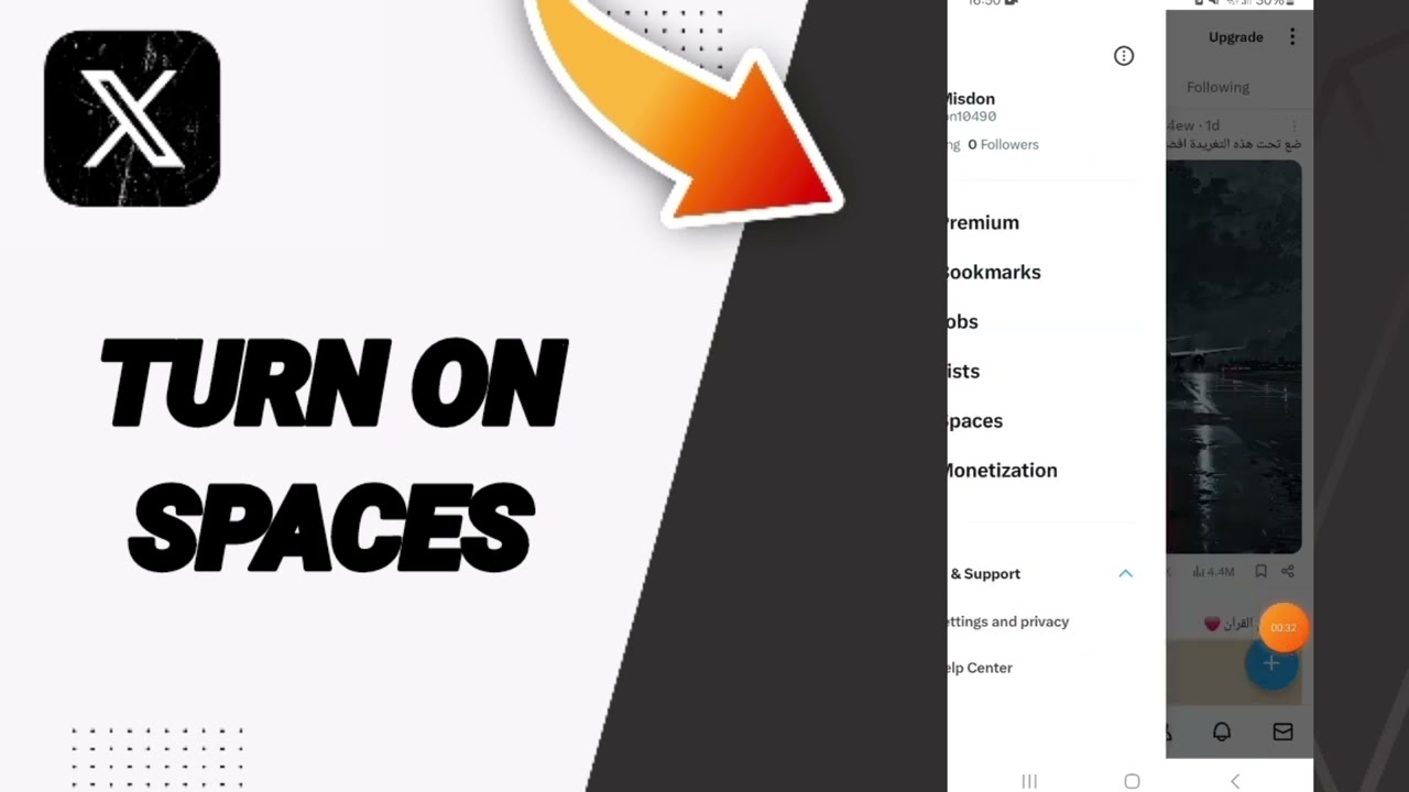 How To Turn On Spaces On X Twitter App