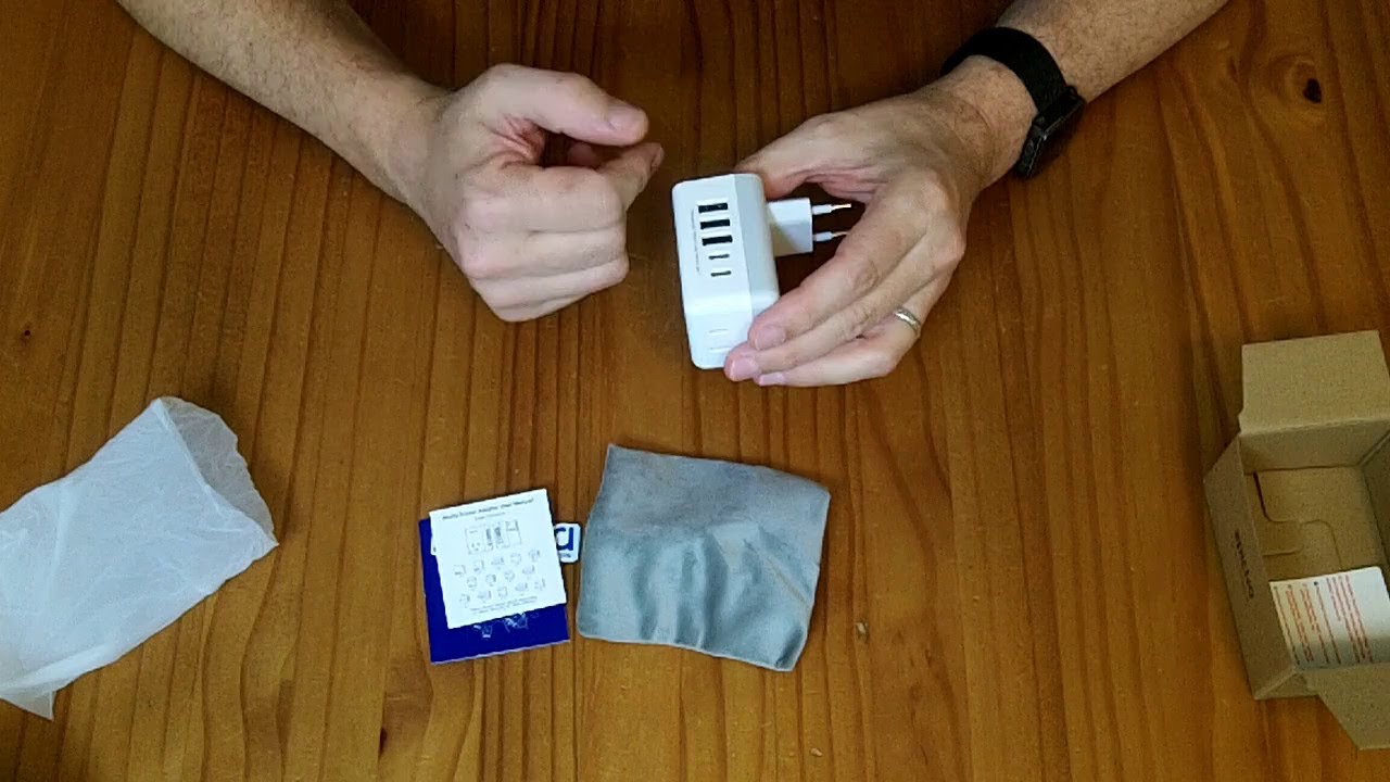 Review: EPICKA European travel plug adapter with USB charger $12