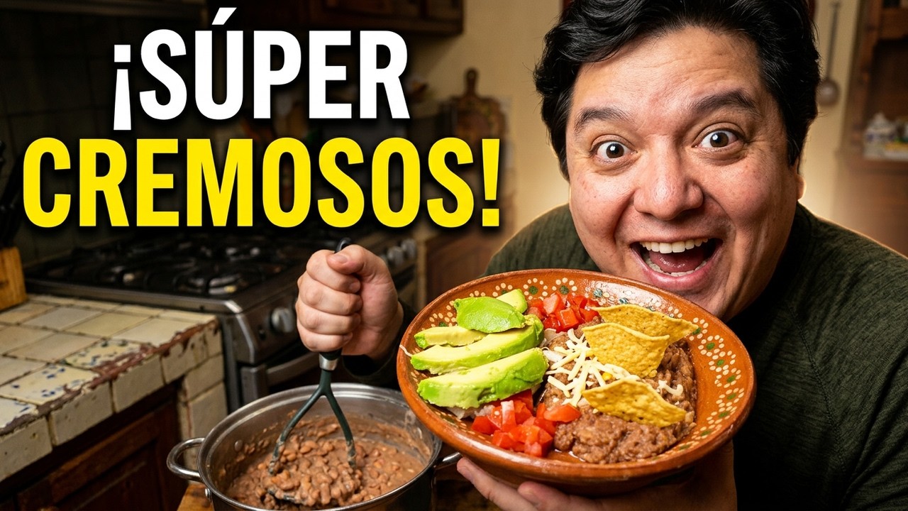 Frijoles Refritos Caseros Mejor Que Cualquier Tienda