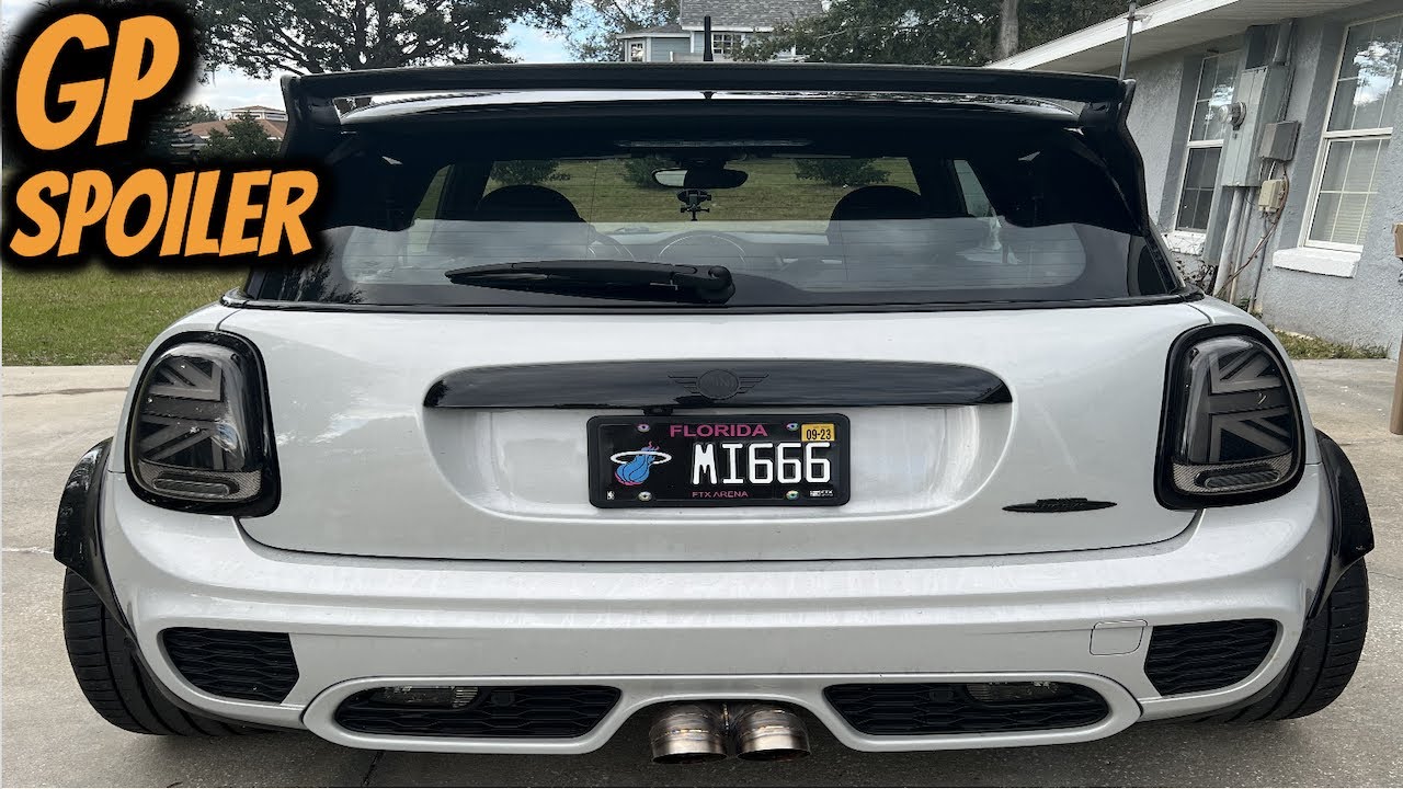 Mini Cooper F56 JCW Carbon Fiber GP Spoiler // Race Ready