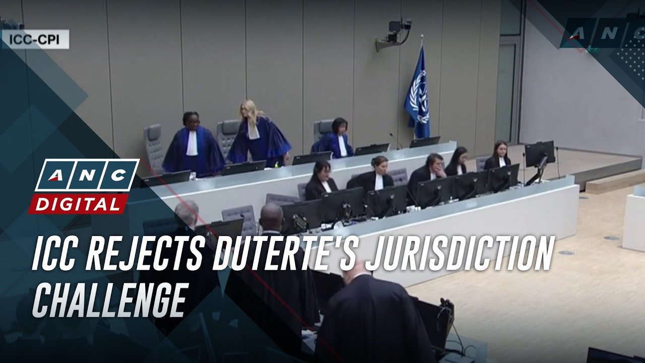 ICC rejects Duterte&rsquo;s challenge to jurisdiction | ANC