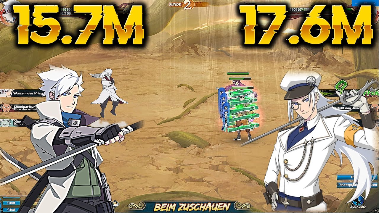 Gracz nr 1 w Naruto Online kontra gracz nr 2 w finale Space-Time 👑