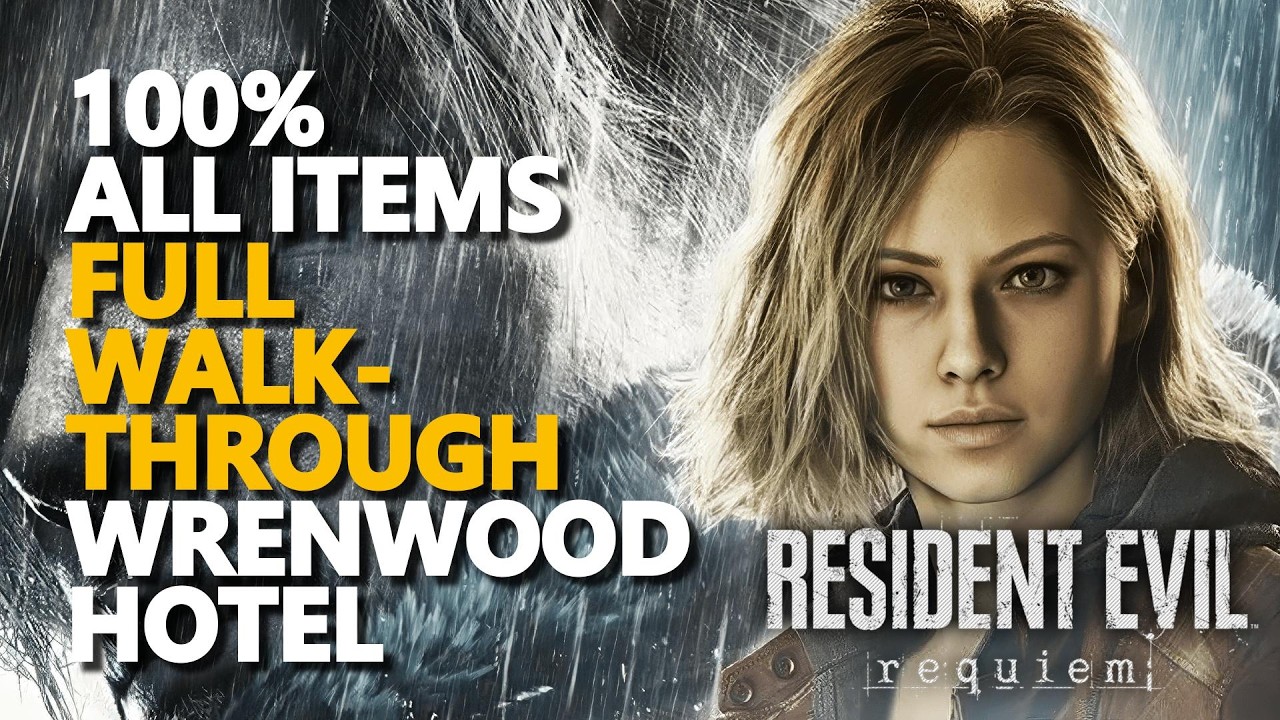 The Wrenwood Hotel FULL WALKTHROUGH Resident Evil Requiem 9 ACT 1