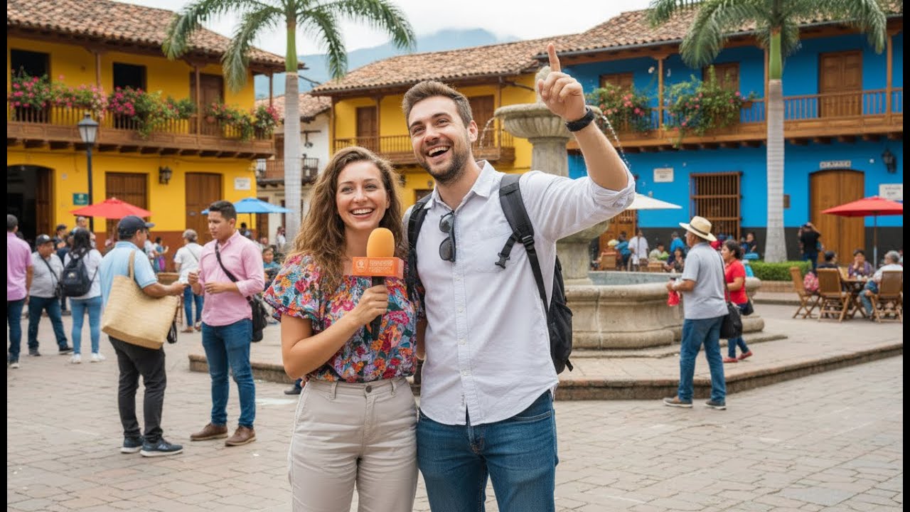 Colombia solo era escala pareja francesa enamorada del país en cinco minutos