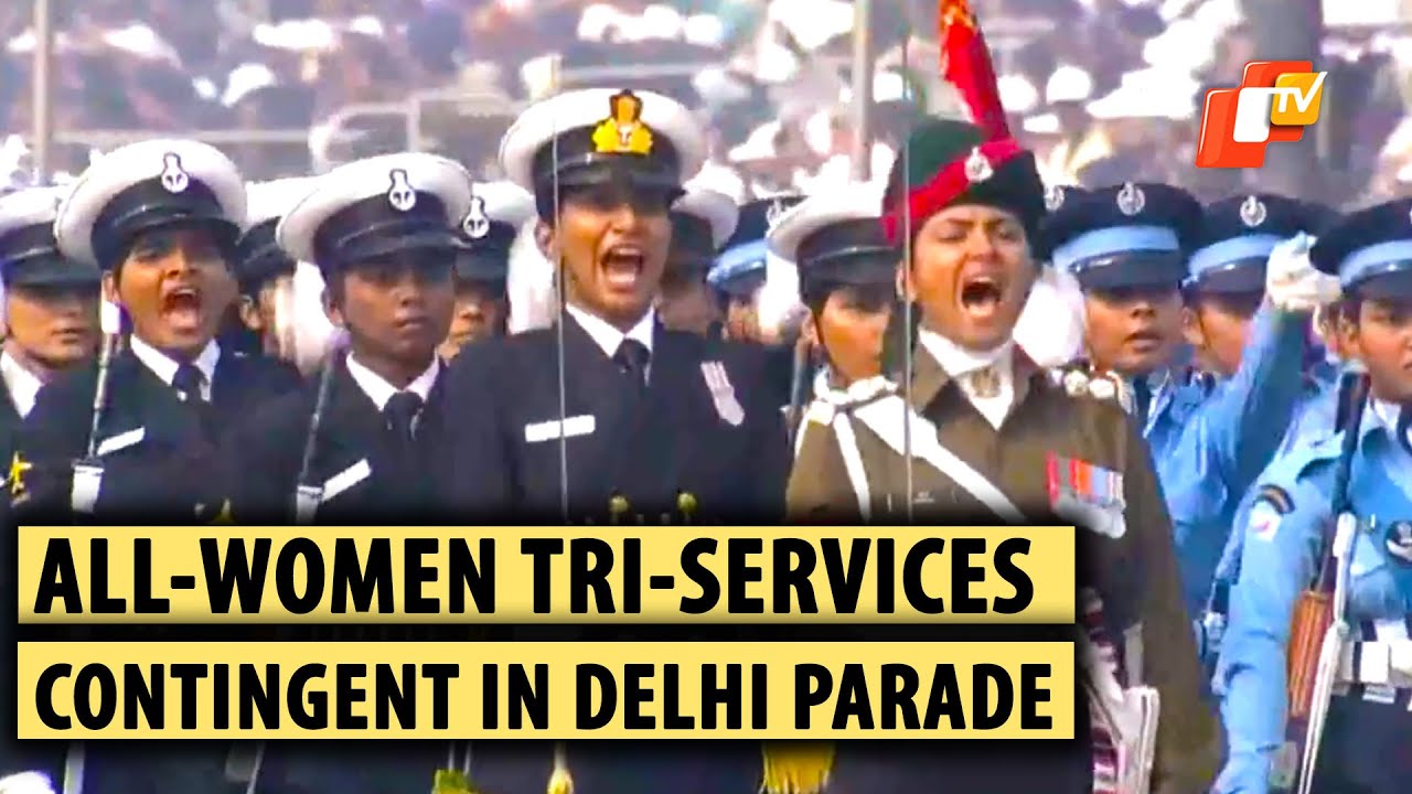 Republic Day 2024: In A First, All-Women Tri-Service Contingent Marches Down Kartavya Path In Delhi