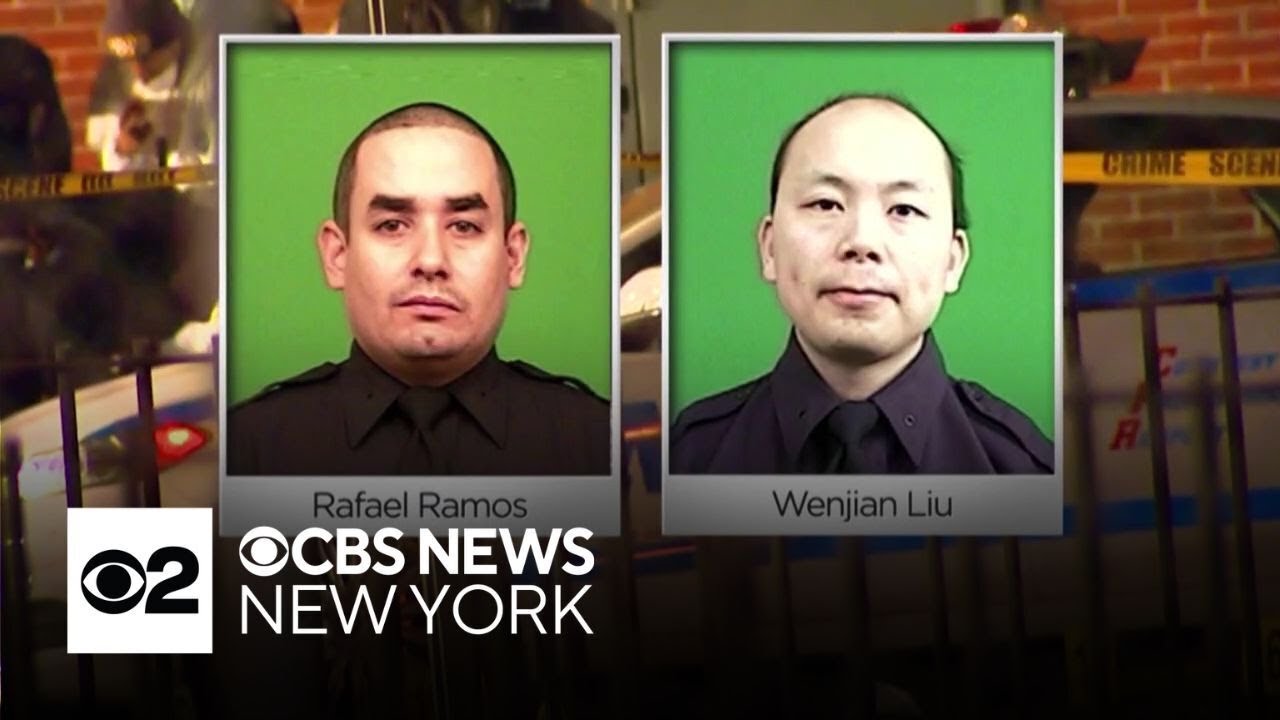 Ceremony honors NYPD Detectives Wenjian Liu, Rafael Ramos 10 years after their tragic killing