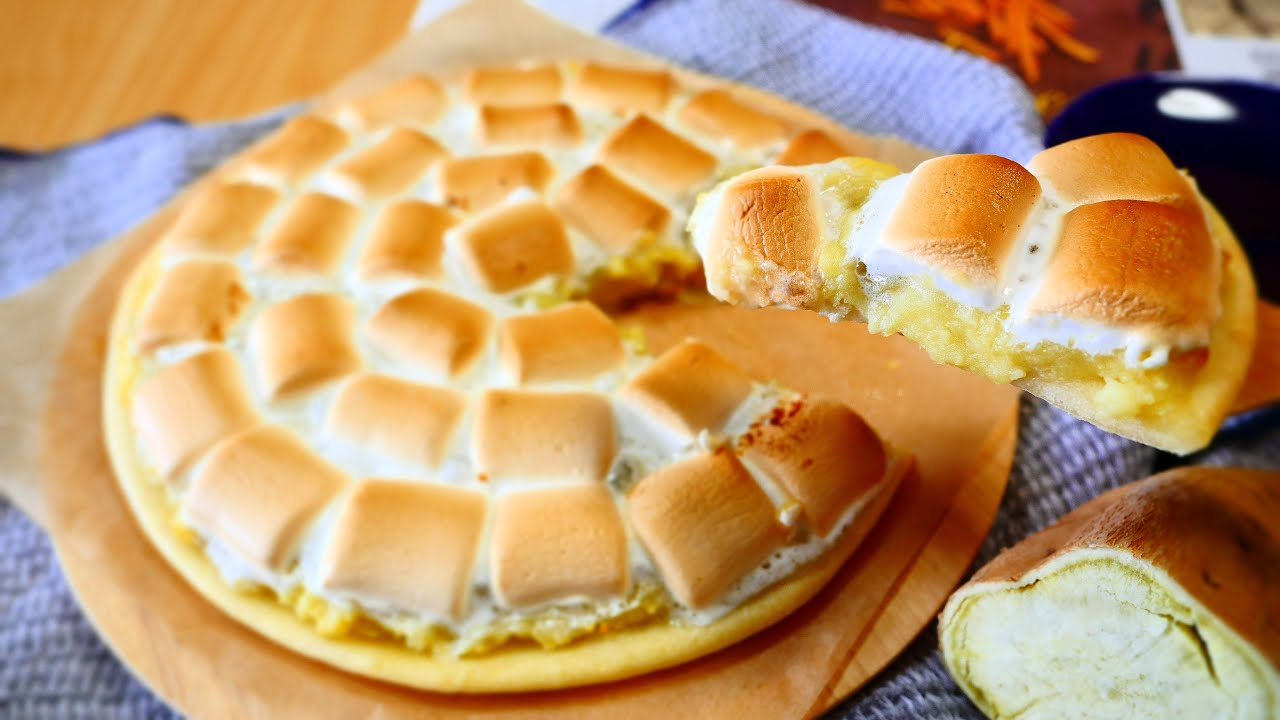 Sweet Potato & Marshmallow Pizza さつまいもマシュマロピザ