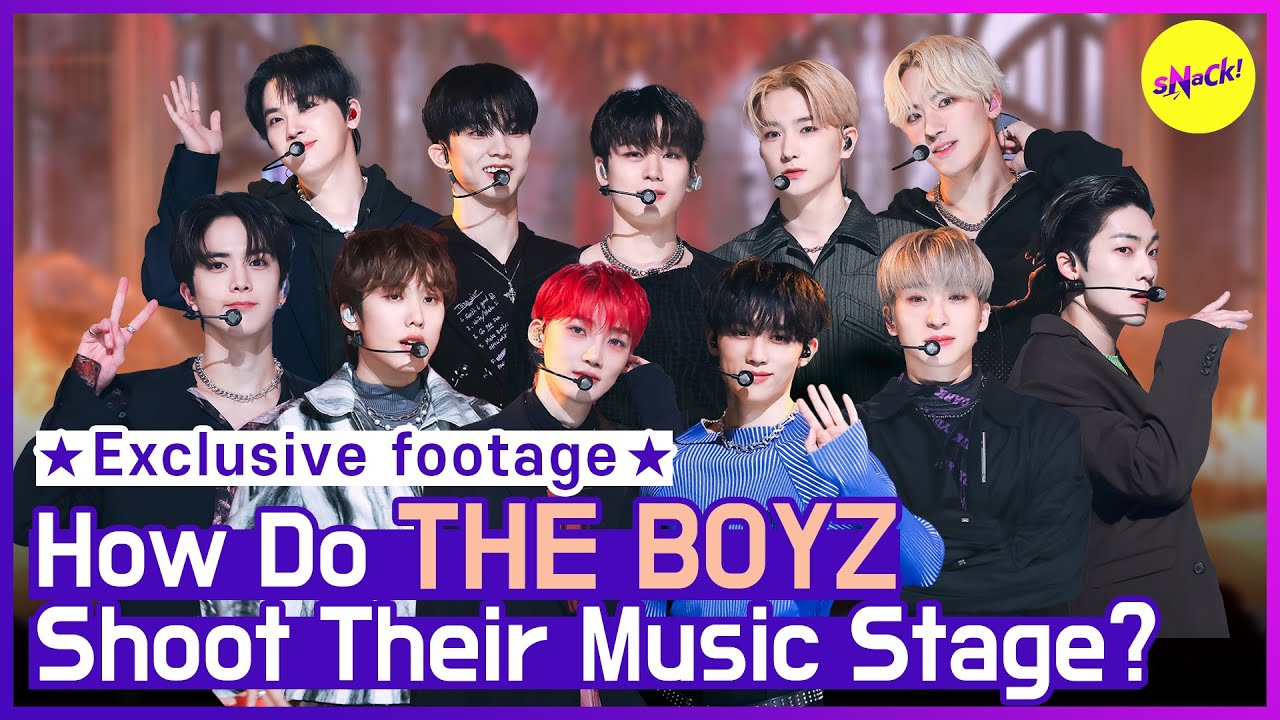 [ЭКСКЛЮЗИВ] Как BOYZ снимают свою музыкальную сцену? (АНГЛ.)