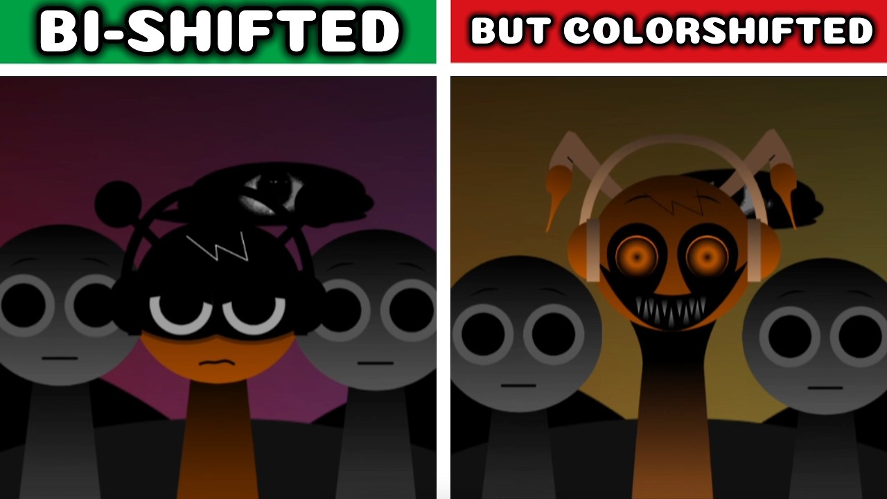 Incredibox Sprunki Bi-Shifted — Original vs Colorshifted: Who Takes The Crown?