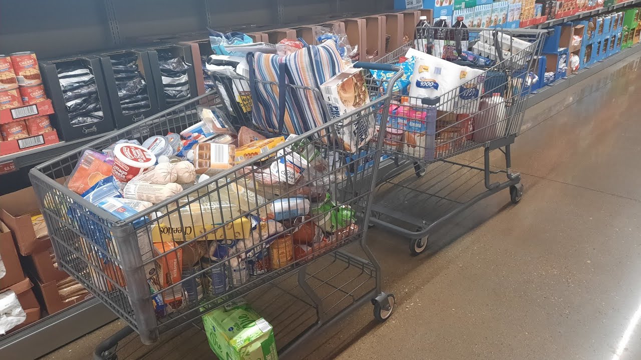 Huge Once a Month Grocery Haul ( I Was Shocked at What We Spent)