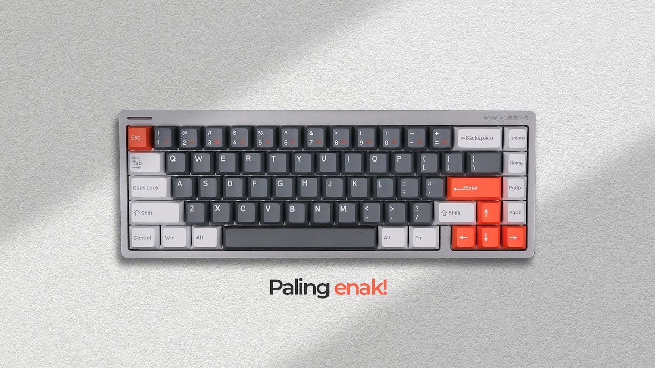 Keyboard HE FAVORITKU saat ini! - NuPhy Halo65 HE