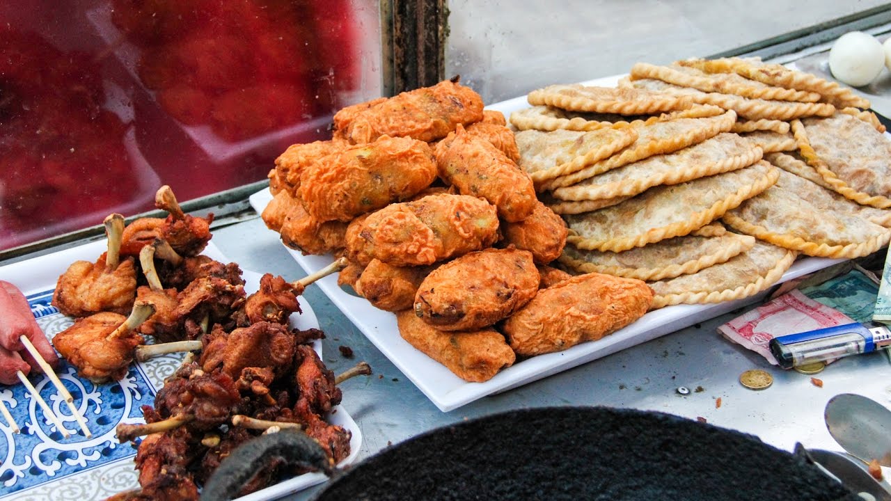 Nepali Street Food - DEEP FRIED Snacks in Kathmandu, Nepal!