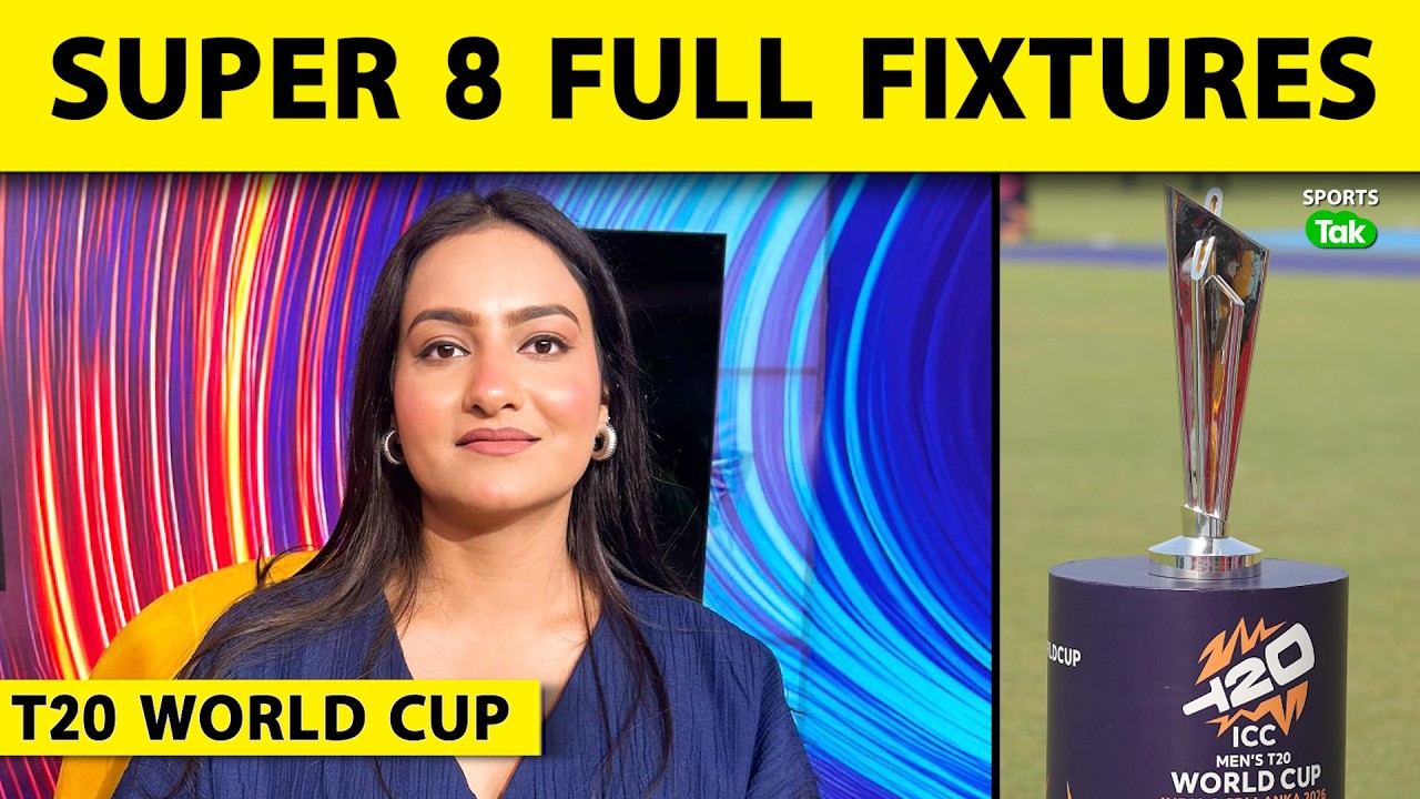 T20 WORLD CUP: SUPER 8 MATCHES FULL SCHEDULE, VENUE AND TIMINGS. ALL DETAILS HERE