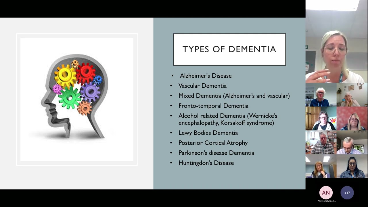 NHFT's membership event - Dementia webinar - 17 May 2022