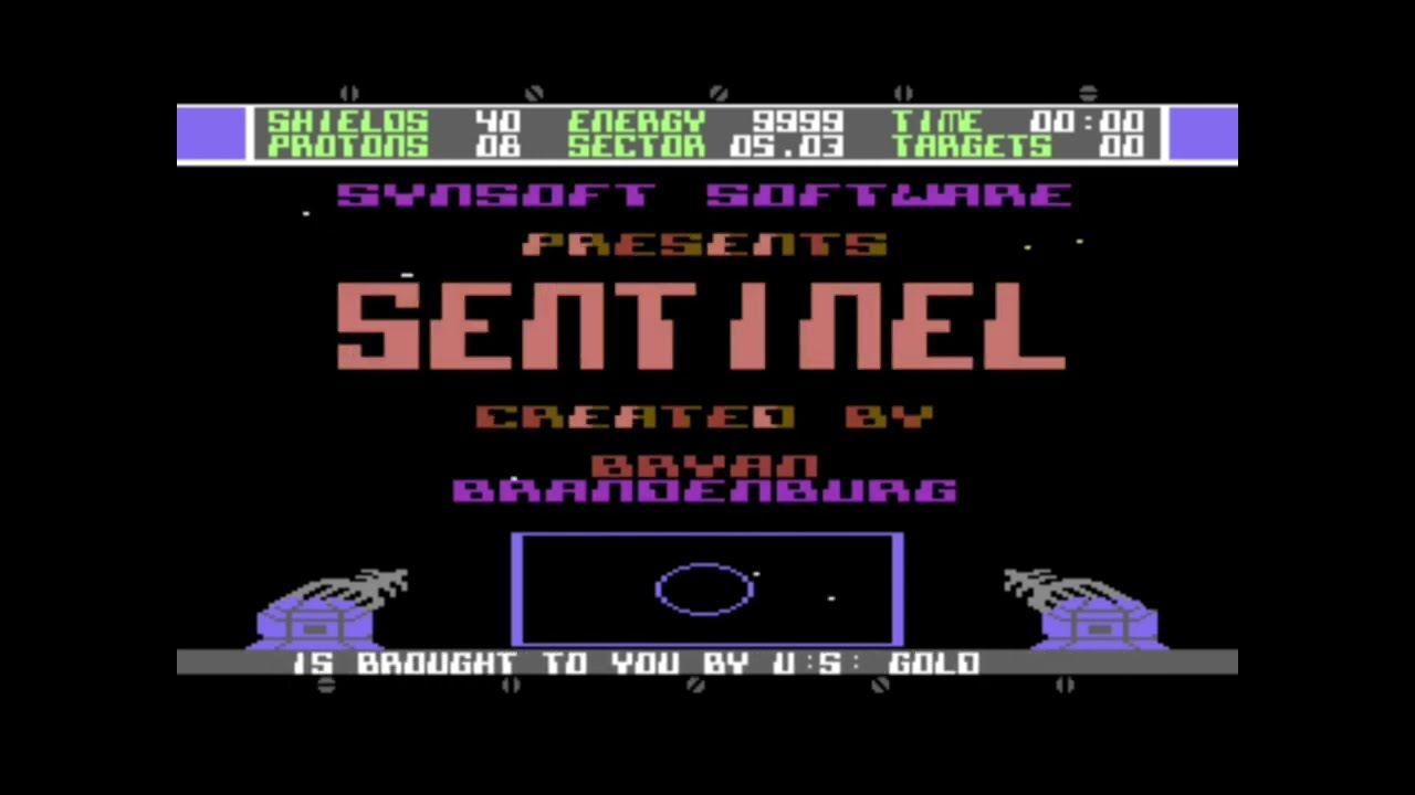 Sentinel (1984) Commodore 64 game