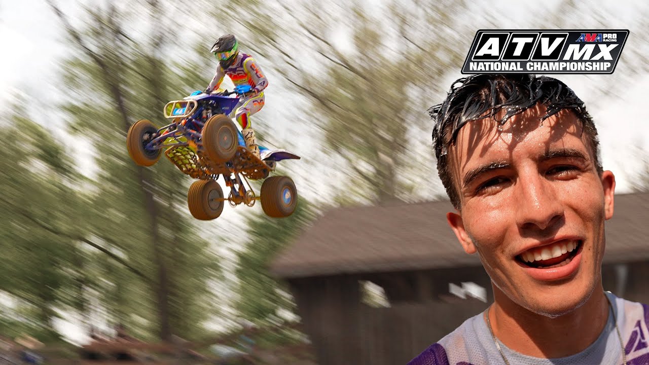 I RIPPED THE HOLESHOT! Bryce Ford Ironman ATV MX Rd 4