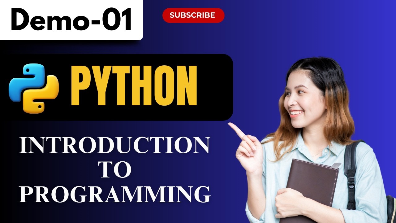 Python FullStack Demo 01 | Python Programming Introduction | Python Tutorial for Beginners